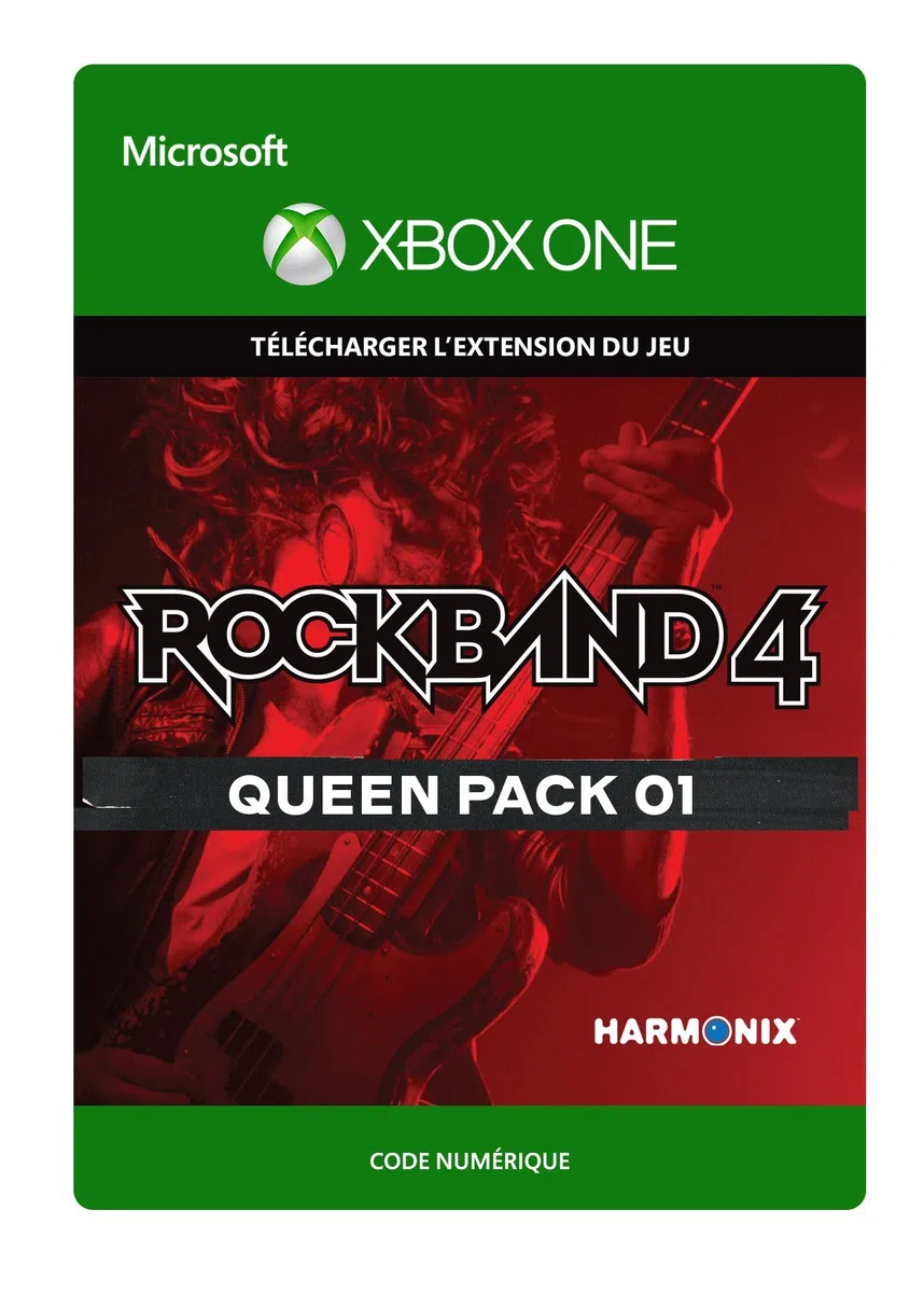 ROCK BAND 4: QUEEN PACK 01 [Xbox One - Code jeu à télécharger]