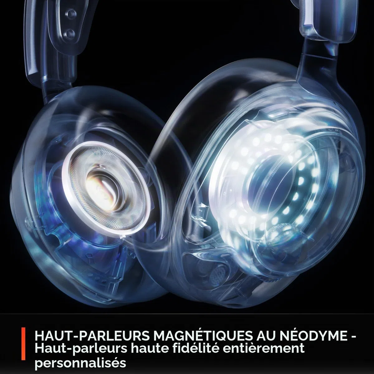 SteelSeries Arctis Nova 7- Casque Gaming Sans Fil multiplateforme- Haut-parleurs magnétiques en néodyme- Bluetooth et 2.4GHz simultanés- Autonomie 38h- Micro ClearCast Gen2 IA- PC,PS5,Switch,VR,Mobile